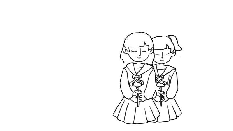 纪念烈士简笔画 纪念烈士的画法