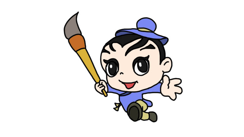 神笔马良简笔画怎么画 神笔马良简笔画画法简单又漂亮 - 童乐福儿童网