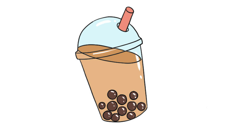 奶茶杯简笔画 奶茶杯简笔画怎么画简单又漂亮 - 童乐福儿童网