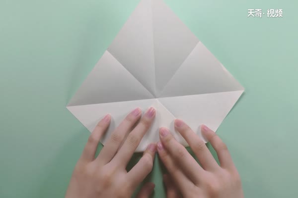 猫咪书签的折法插图1 猫咪书签的折法