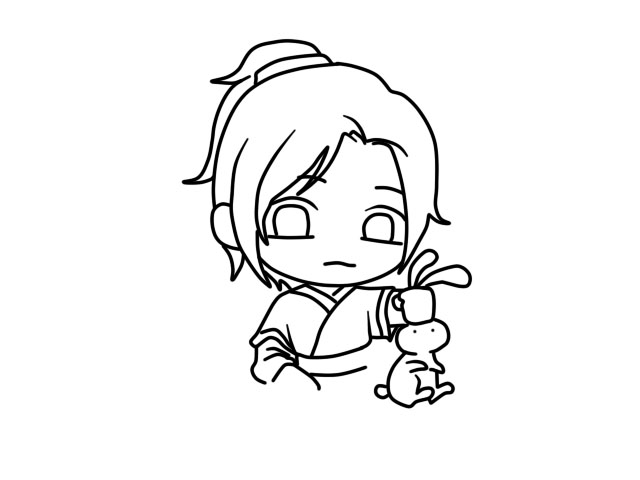 魏无羡简笔画 魏无羡怎么画简单又漂亮