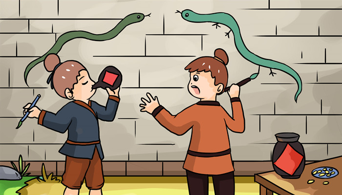 画蛇添足说明什么道理 画蛇添足的故事及道理插图2 画蛇添足说明什么道理 画蛇添足的故事及道理