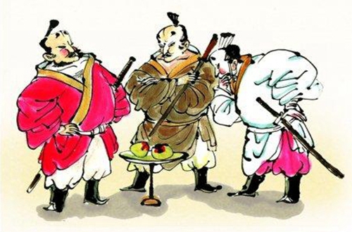 二桃杀三士翻译和原文（二桃杀三士图的赏析）