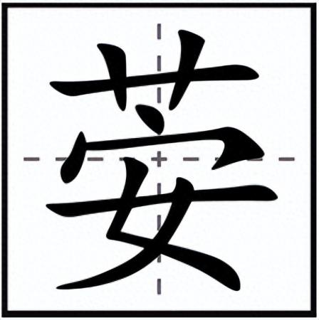 荌怎么读？上面一个“艹”下面一个“安”是什么字？