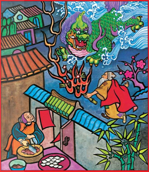 「中国童话故事」年兽来了（春节）