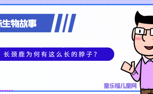 趣味生物科普知识:长颈鹿为何有这么长的脖子?