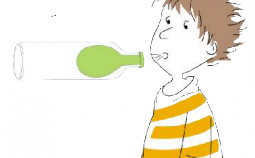 空气小实验：吹不大的气球【气压实验】