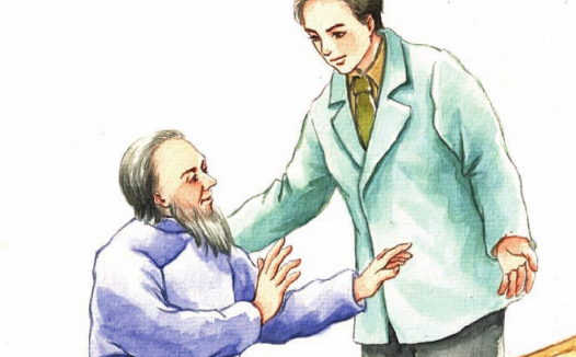 中国名人故事：三顾茅庐的徐悲鸿