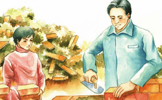 中国名人故事:捡砖添瓦的俞敏洪