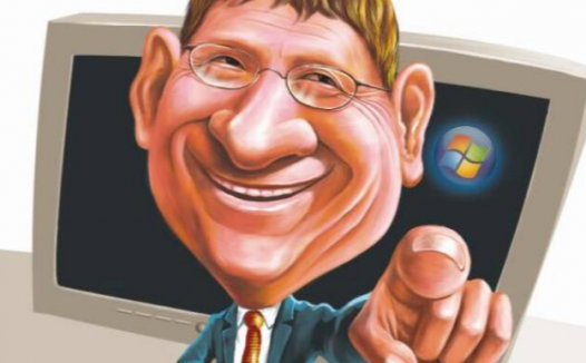 外国名人故事:不甘落后的比尔·盖茨
