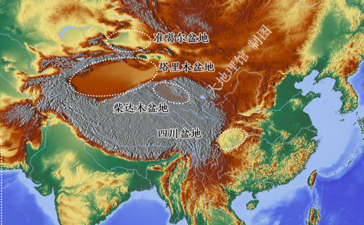 我国的四大盆地是哪四大盆地?我国海拔最高的盆地是哪个?