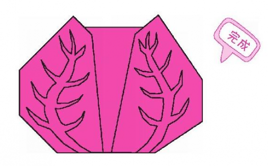 卷心菜折纸教程：卷心菜怎么折？（美味卷心菜折纸）