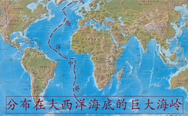 孩子想知道的世界地理知识：大西洋中脊形成原因？