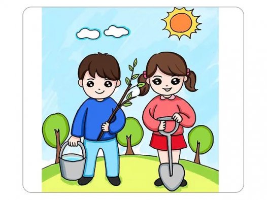 植树节画画作品简笔画怎么画简单又漂亮?植树节画画作品简笔画图片(附详细步骤教程)