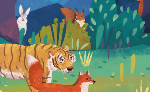 「成语故事」狐假虎威