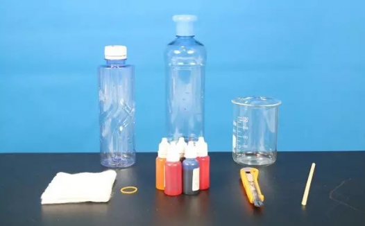 水的小实验:彩虹泡泡龙【水的表面张力】