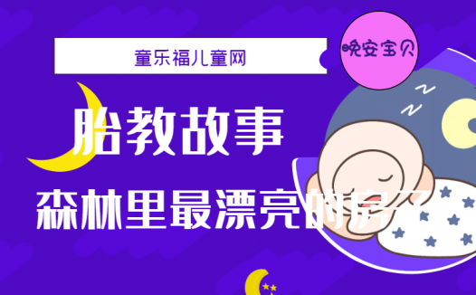 「睡前胎教故事」森林里最漂亮的房子