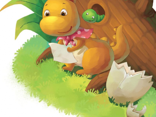 「晚安爸爸睡前故事」害怕的恐龙蛋