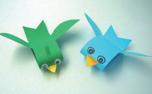 「儿童剪纸手工游戏：动物篇」：喜鹊剪纸，喜鹊怎么剪？