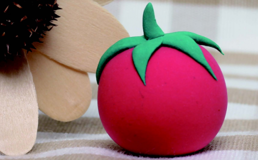 「儿童超轻粘土制作教程：蔬菜篇」新鲜的番茄