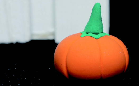 「儿童超轻粘土制作教程：蔬菜篇」可爱的南瓜