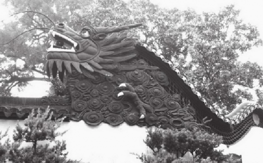 「中华文化:园林建筑篇」上海豫园围墙上的龙为什么只有四只脚趾?