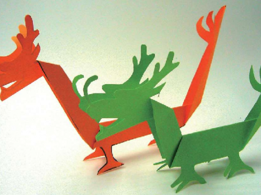 「儿童剪纸手工游戏:动物篇」:中国神龙剪纸,龙怎么剪?