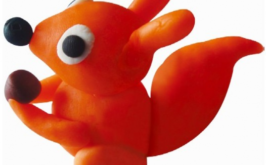 「彩泥制作教程」松鼠