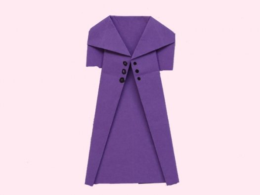 衣服怎么折?衣服的折法简单又漂亮(衣服折纸附图解)