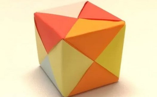 正方体怎么折?正方体的折法简单又漂亮(正方体折纸附图解)