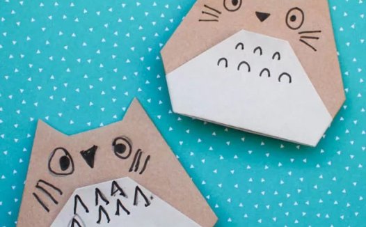 龙猫怎么折？龙猫的折法简单又漂亮（龙猫折纸附图解）