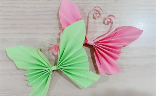 蝴蝶怎么折?蝴蝶的折法简单又漂亮(蝴蝶折纸附图解)