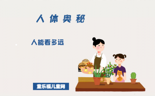 「人体奥秘百科」人能看多远