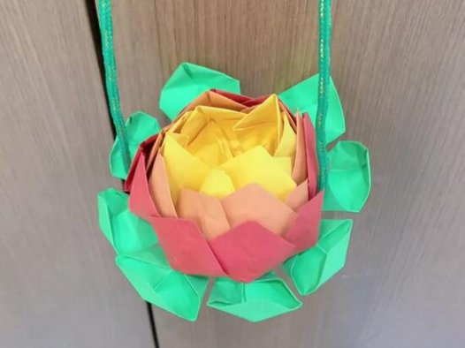 宝莲灯怎么折？宝莲灯的折法简单又漂亮（宝莲灯折纸附图解）