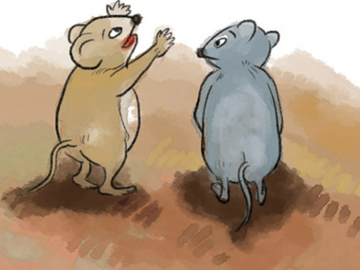 「智慧童话故事」住在乡村和城里的老鼠