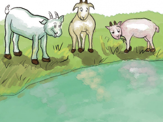 「智慧童话故事」聪明的山羊