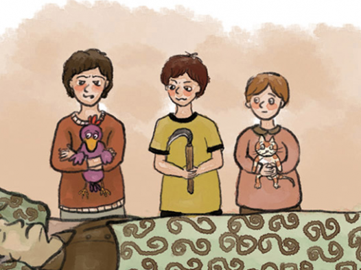 「智慧童话故事」三个幸运儿