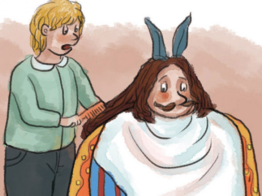 「智慧童话故事」国王长着驴耳朵